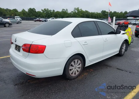 2014 Volkswagen Jetta 2.0L S из США, поврежденный, VIN 3VW2K7AJ1EM312980